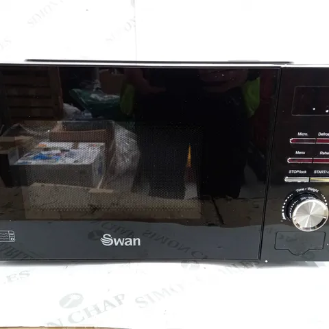 SWAN 20L 700W DIGITAL MICROWAVE - BLACK 