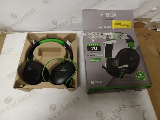 TURTLE BEACH RECON 70 XBOX HEADSET WIRED