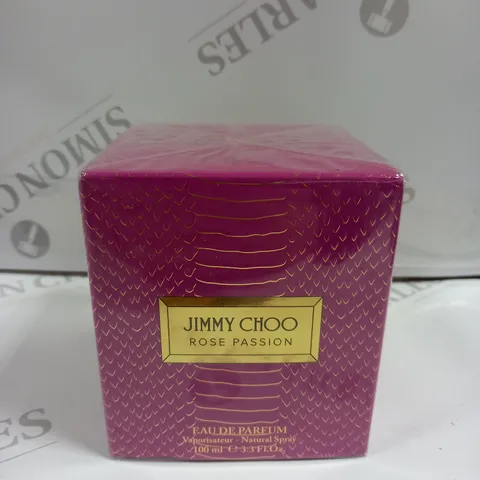 BOXED JIMMY CHOO ROSE PASSION EAU DE PARFUM NATURAL SPRAY - 100ML