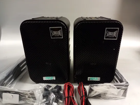 BOXED PYLE 300W OUTDOOR WATERPROOF SPEAKERS