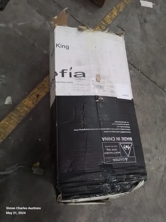 A QUALITY BOXED INOFIA SUPERKING SIZE MATTRESS 