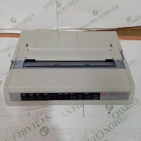 OKI MICROLINE 280ECO 9 PIN PRINTER DOT MATRIX PRINTER