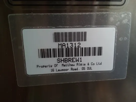 SHBREW1 SINGLE SOFT HEAT BREWER