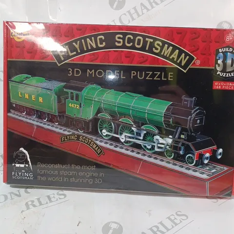 BOXED CHEATWELL FLYING SCOTSMAN 3D MODEL PUZZLE