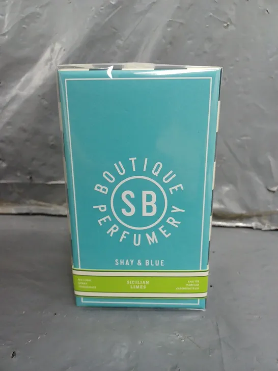 SEALED BOUTIQUE PERFUMERY SHAY AND BLUE EAU DE PARFUM