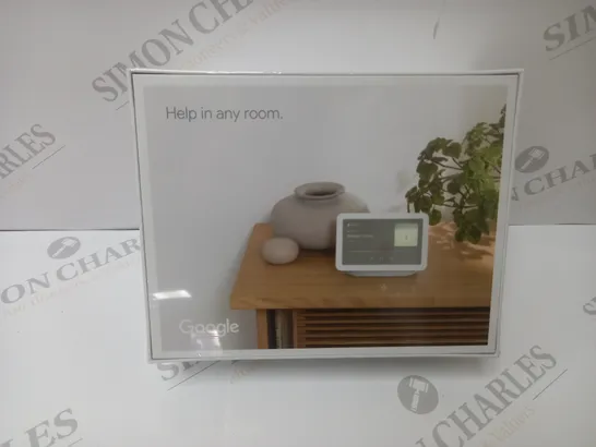 BRAND NEW BOXED GOOGLE NEST HUB 2ND GEN SMART SPEAKER WITH SCREEN - WHITE