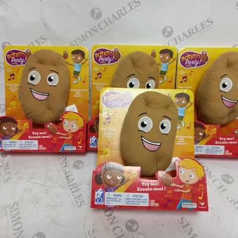 SET OF 4 THE POTATO PARTY GAME