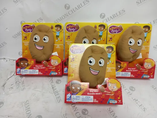 SET OF 4 THE POTATO PARTY GAME