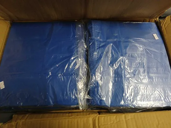 LARGE QUANTITY OF ASSORTED BLUE VEST CARRIERS