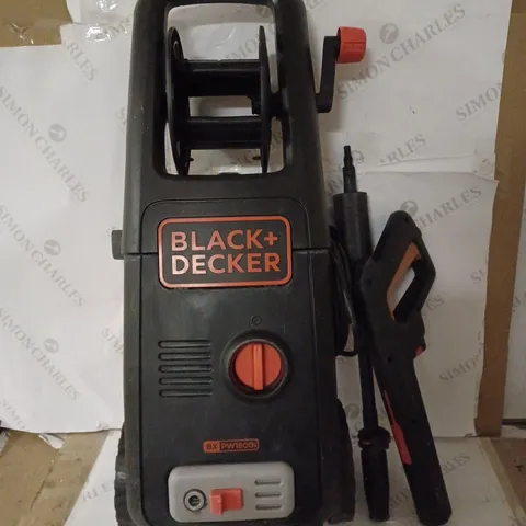 BLACK & DECKER BXPW 1800XE HIGH PRESSURE WASHER PATIO