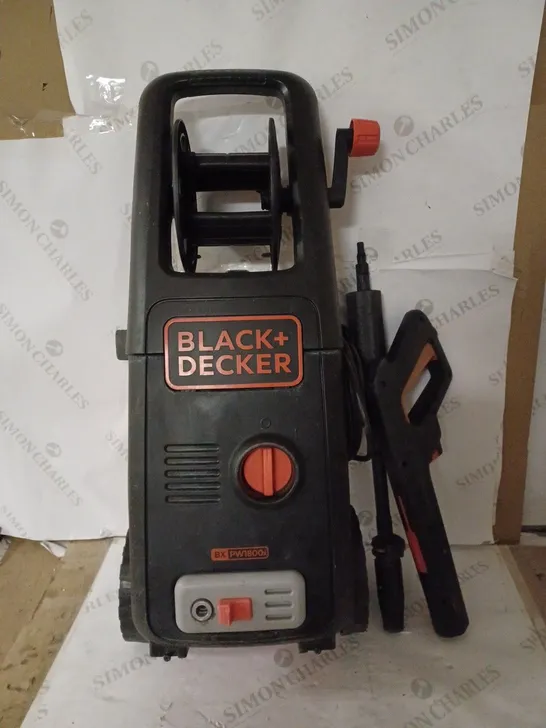 BLACK & DECKER BXPW 1800XE HIGH PRESSURE WASHER PATIO