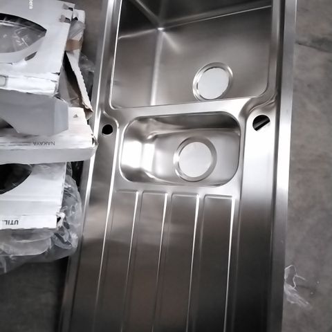 1.5 BOWL SINK WITH DRAINER 