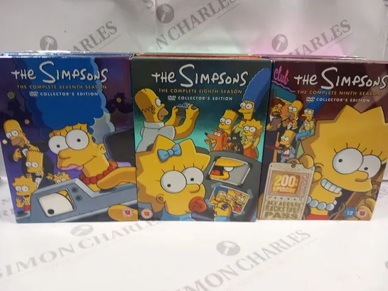 THE SIMPSONS BOXSETS SEASONS ONE TO THIRTEEN