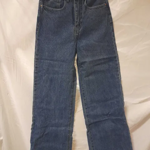 BOX OF APPROX 18 BRAND NEW COTTON ON LONG WIDE LEG COOGEE BLUE JEAN SIZE 6