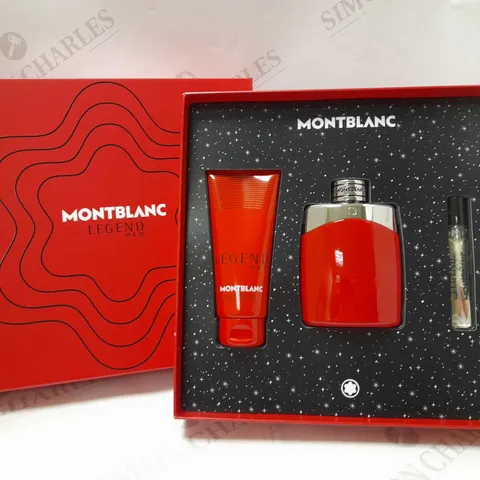 MONTBLANC LEGEND RED EAU DE PARFUM SPRAY 100ML SET