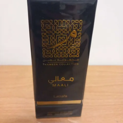 BOXED AND SEALED THAMEEN COLLECTION MAALI LATTAFA EAU DE PARFUM 30ML