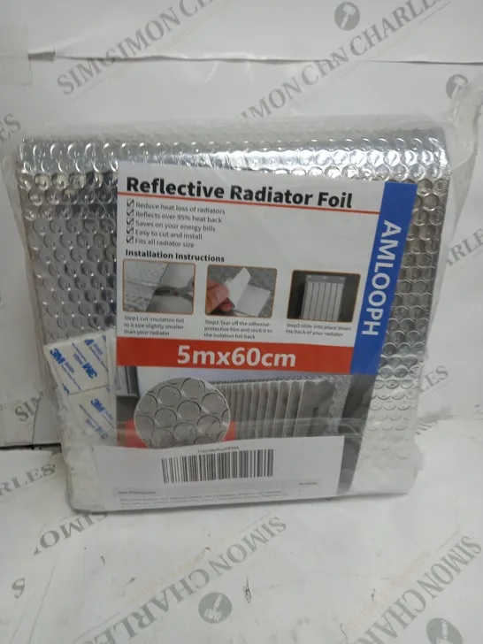 REFLECTIVE RADIATOR FOIL 5MX60CM