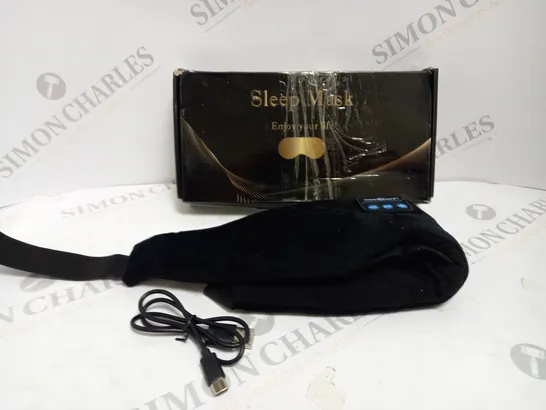 BOXED DESIGNER BLUETOOTH ENABLED SLEEP MASK 