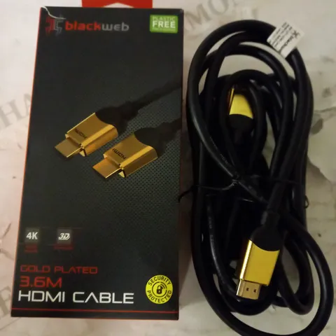 BLACKWEB 3.6M HDMI CABLE