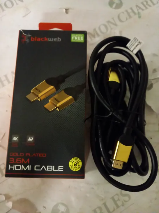 BLACKWEB 3.6M HDMI CABLE