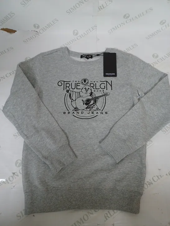 TRUE RELIGION GRAPHIC SWEATSHIRT SIZE L