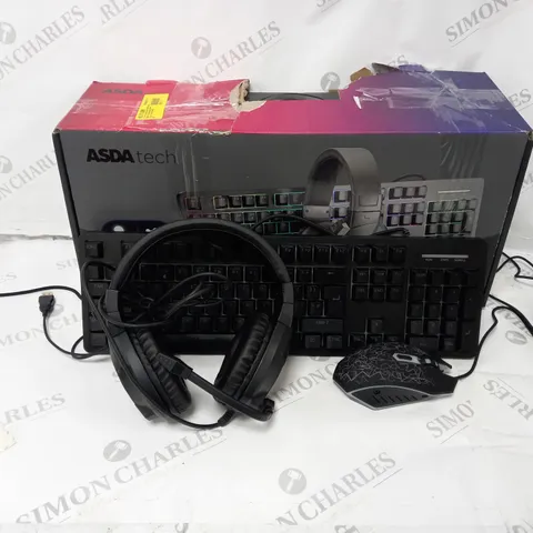 BOXED ASDA TECH GAMING KIT 