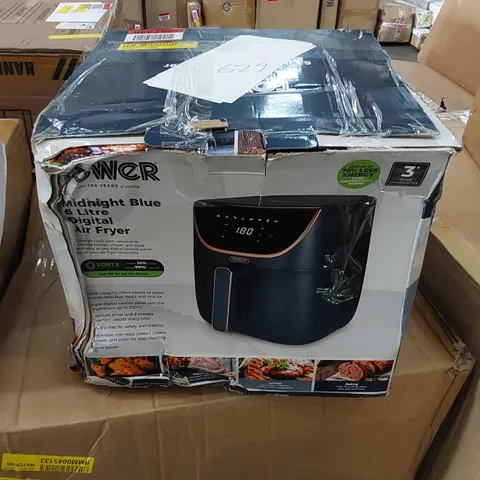 BOXED TOWER VORTX AIR FRYER WITH DIGITAL CONTROL PANEL (1 BOX)