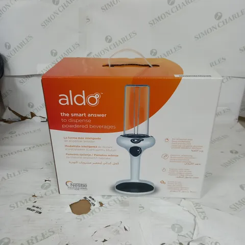 BOXED ALDO BEVERAGE DISPENSER 