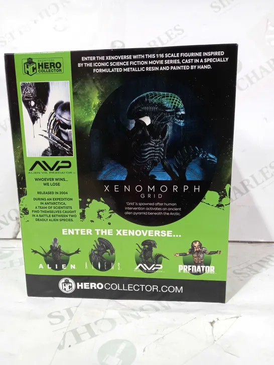 HERO COLLECTOR APBEN003 1:16 SCALE ALIEN VS PREDATOR XENOMORPH FIGURE - GRID