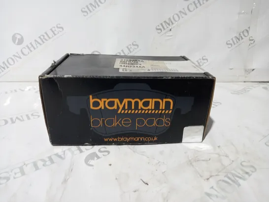 BOXED AND SEALED BRAYMANN BRAKE PADS BBP0128