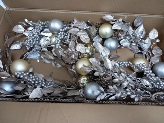 6FT CHAMPAGNE GOLD PRE LIT GARLAND RRP £39.99