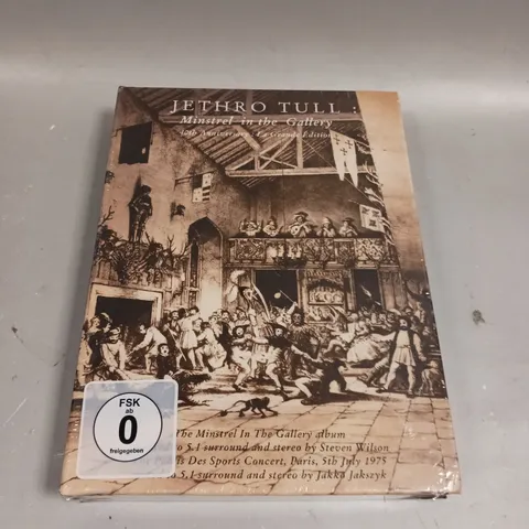 SEALED JETHRO TULL MINSTREL IN THE GALLERY CD AND DVD SET