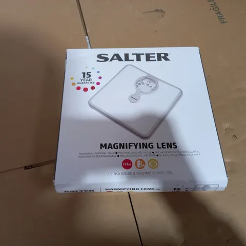 BOXED SALTER MAGNIFYING LENS MECHANICAL SCALE 484 WHKR