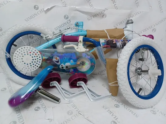 HUFFY FROZEN 14" BIKE [COLLECTION ONLY] RRP £140