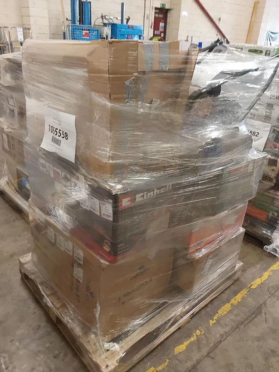 PALLET OF APPROXIMATELY 10 UNPROCESSED RAW RETURN HOUSEHOLD AND ELECTRICAL GOODS TO INCLUDE;