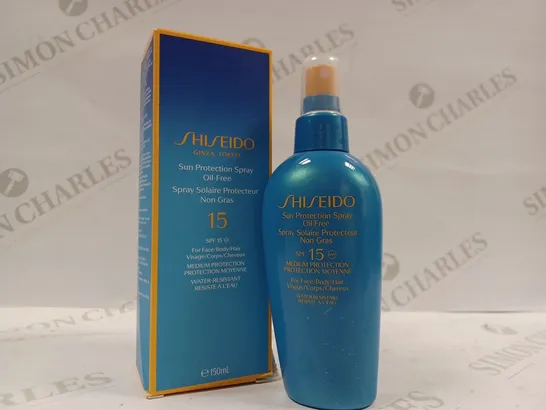 SHISEIDO SUN PROTECTION SPRAY OIL-FREE SPF 15 150ML