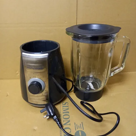 MORPHY RICHARDS TOTAL CONTROL GLASS TABLE BLENDER 