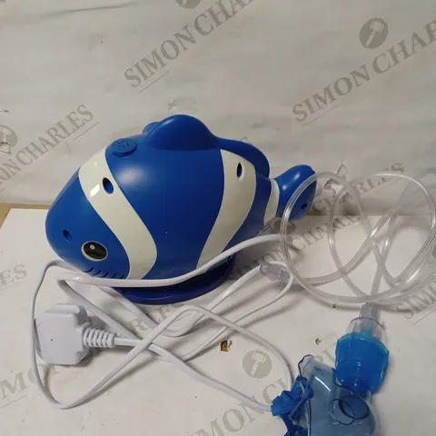 A&D MEDICAL UN-019 CHILD FRIENDLY COMPRESSOR NEBULISER - BLUE CLOWNFISH