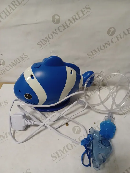 A&D MEDICAL UN-019 CHILD FRIENDLY COMPRESSOR NEBULISER - BLUE CLOWNFISH