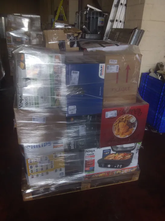 PALLET OF APPROXIMATELY 16 ASSORTED KITCHEN APPLIANCES INCLUDING 