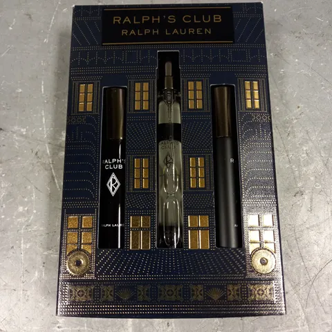 BOXED RALPH LAUREN RALPH'S CLUB FRAGRANCE SET 3X10ML