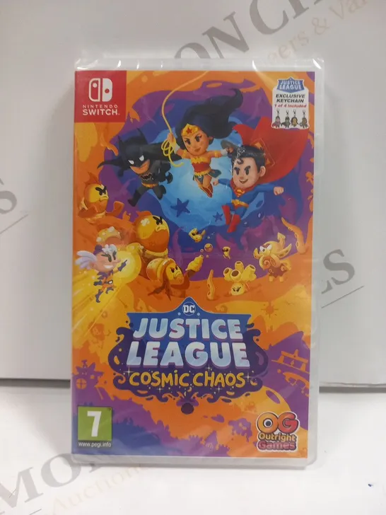 SEALED NINTENDO SWITCH DC JUSTICE LEAGUE COSMIC CHAOS