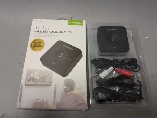 BOXED AVANTREE TC417 WIRELESS AUDIO ADAPTER