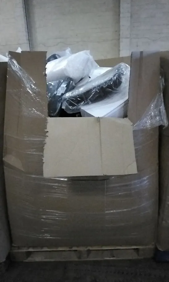 PALLET OF ASSORTED HOUSEHOLD GOODS TO INCLUDE CERVICAL PILLOW, MEMORY FOAM PILLOW, AND TRAVEL PILLOW ETC.