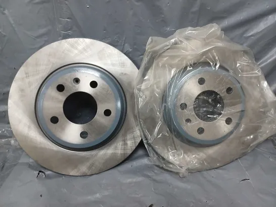 FEBI 36463 2X BRAKE DISCS PAIR SOLID - COLLECTION ONLY