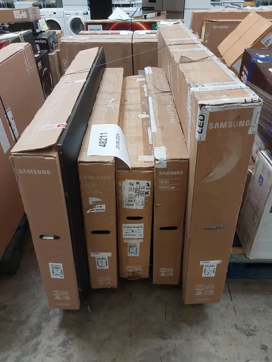 PALLET TO CONTAIN APPROX 5 ASSORTED TVS - MODELS, SIZES AND CONDITIONS MAY VARY 