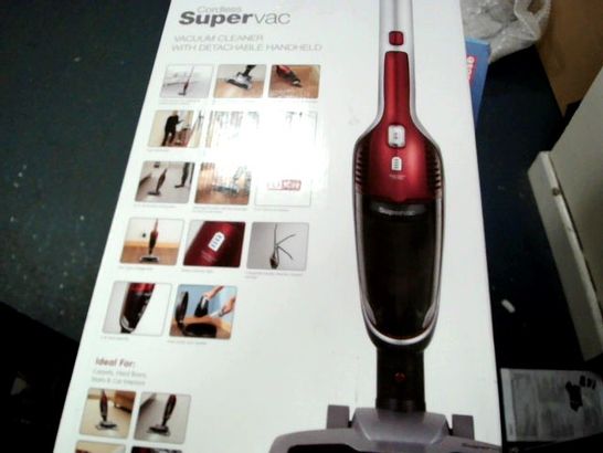 MORPHY RICHARDS SUPERVAC 2-IN-1 CORDLESS VACUUM CLEANER