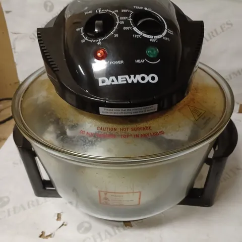 DAEWOO DELUXE 17L 1300W HALOGEN AIR FRYER 