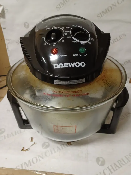 DAEWOO DELUXE 17L 1300W HALOGEN AIR FRYER 