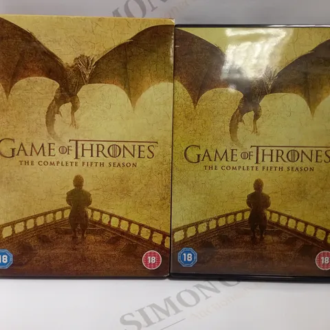 GAME OF THRONES THE COMPLETE FIFTH SEASON